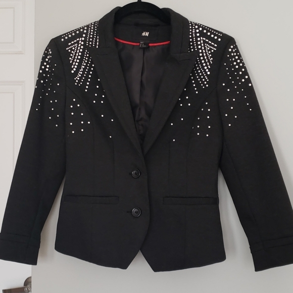 H&M Dark gray blazer - Picture 1 of 2